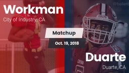 Matchup: Workman  vs. Duarte  2018