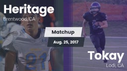 Matchup: Heritage vs. Tokay  2017