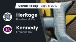 Recap: Heritage  vs. Kennedy  2017