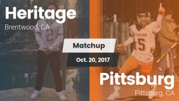 Matchup: Heritage vs. Pittsburg  2017