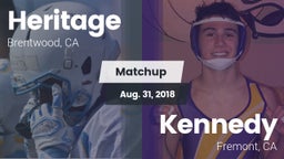 Matchup: Heritage vs. Kennedy  2018