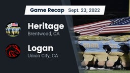 Recap: Heritage  vs. Logan  2022