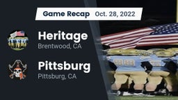 Recap: Heritage  vs. Pittsburg  2022