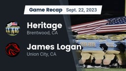 Recap: Heritage  vs. James Logan  2023