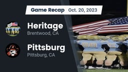 Recap: Heritage  vs. Pittsburg  2023