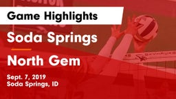 Soda Springs  vs North Gem Game Highlights - Sept. 7, 2019