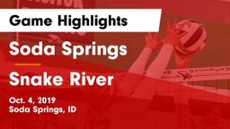 Soda Springs  vs Snake River Game Highlights - Oct. 4, 2019
