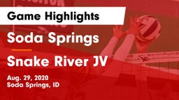 Soda Springs  vs Snake River JV Game Highlights - Aug. 29, 2020