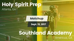 Matchup: Holy Spirit Prep vs. Southland Academy  2017