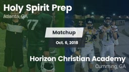 Matchup: Holy Spirit Prep vs. Horizon Christian Academy  2018