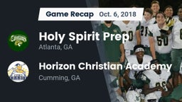 Recap: Holy Spirit Prep  vs. Horizon Christian Academy  2018