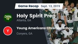 Recap: Holy Spirit Prep  vs. Young Americans Christian School 2019