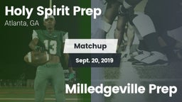 Matchup: Holy Spirit Prep vs. Milledgeville Prep 2019