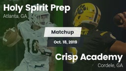 Matchup: Holy Spirit Prep vs. Crisp Academy  2019