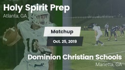 Matchup: Holy Spirit Prep vs. Dominion Christian Schools 2019