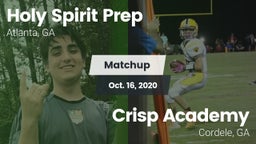 Matchup: Holy Spirit Prep vs. Crisp Academy  2020