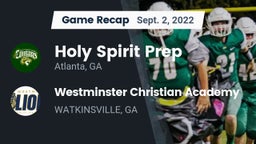 Recap: Holy Spirit Prep  vs. Westminster Christian Academy 2022