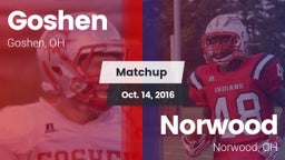 Matchup: Goshen vs. Norwood  2016