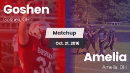 Matchup: Goshen vs. Amelia  2016