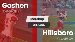 Matchup: Goshen vs. Hillsboro 2017