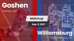 Matchup: Goshen vs. Williamsburg  2017