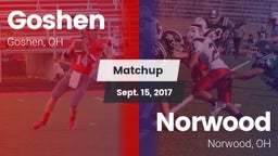 Matchup: Goshen vs. Norwood  2017