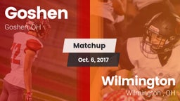 Matchup: Goshen vs. Wilmington  2017