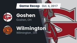 Recap: Goshen  vs. Wilmington  2017