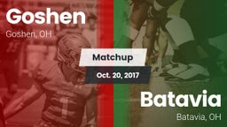 Matchup: Goshen vs. Batavia  2017