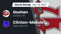 Recap: Goshen  vs. Clinton-Massie  2017