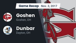 Recap: Goshen  vs. Dunbar  2017