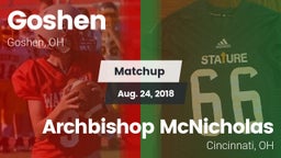Matchup: Goshen vs. Archbishop McNicholas  2018