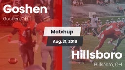 Matchup: Goshen vs. Hillsboro 2018