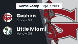 Recap: Goshen  vs. Little Miami  2018