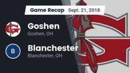 Recap: Goshen  vs. Blanchester  2018