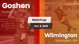 Matchup: Goshen vs. Wilmington  2018
