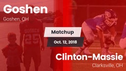 Matchup: Goshen vs. Clinton-Massie  2018