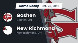 Recap: Goshen  vs. New Richmond  2018