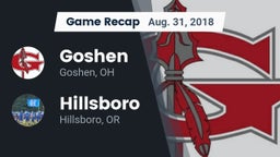 Recap: Goshen  vs. Hillsboro  2018