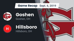 Recap: Goshen  vs. Hillsboro 2019