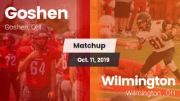 Matchup: Goshen vs. Wilmington  2019