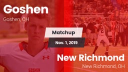 Matchup: Goshen vs. New Richmond  2019