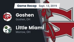 Recap: Goshen  vs. Little Miami  2019