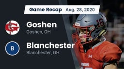 Recap: Goshen  vs. Blanchester  2020