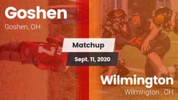 Matchup: Goshen vs. Wilmington  2020