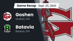 Recap: Goshen  vs. Batavia  2020