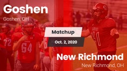 Matchup: Goshen vs. New Richmond  2020