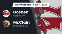 Recap: Goshen  vs. McClain  2021