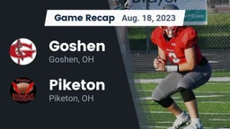 Recap: Goshen  vs. Piketon  2023