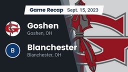 Recap: Goshen  vs. Blanchester  2023